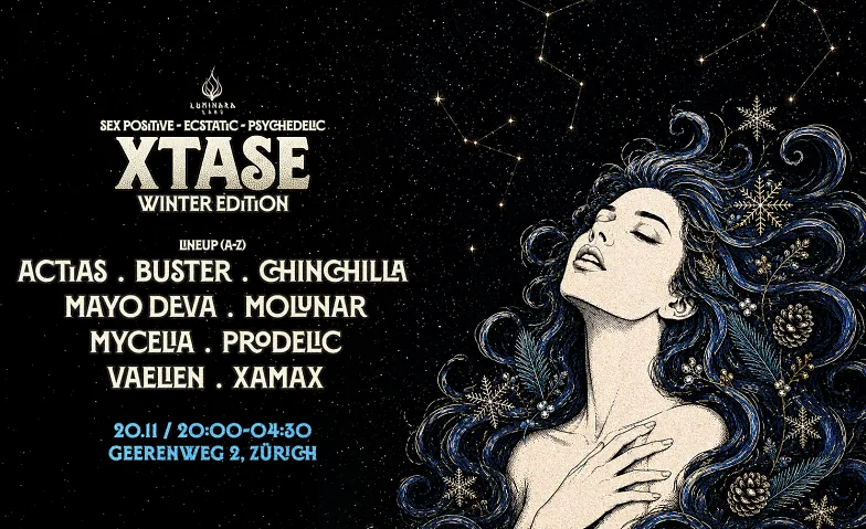 Flyer for Xtase Winter Edition