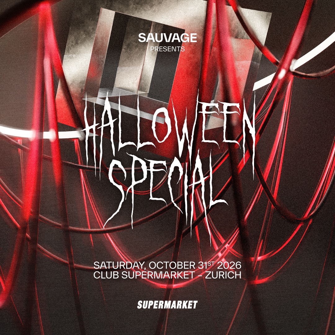 Flyer for Sauvage Halloween Special