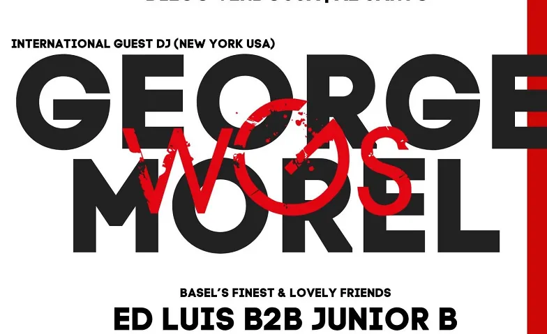 Flyer for WGS - We Got Sound with George Morel