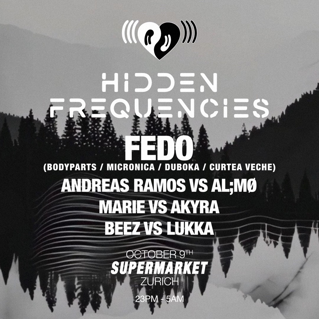 Flyer for Hidden Frequencies