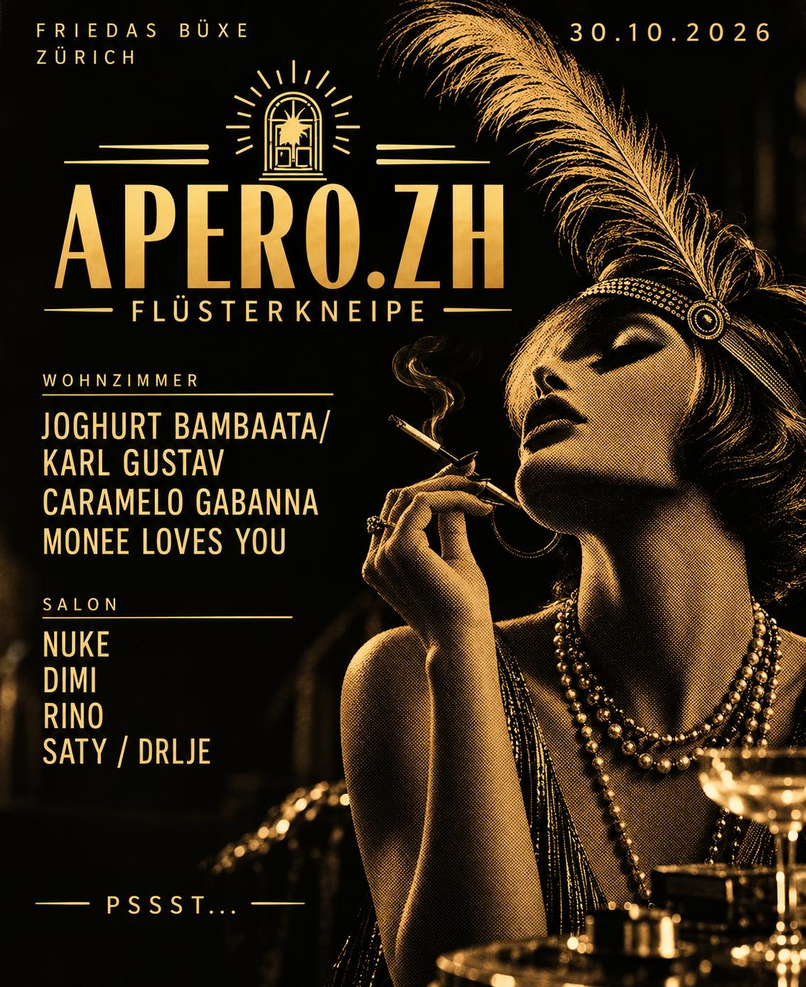 Flyer for APERO