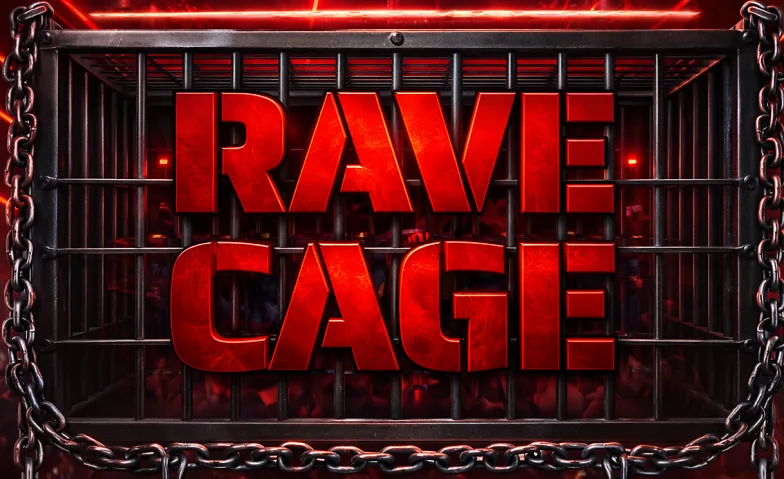 Flyer for RAVE CAGE - CHAPTER LOCAL