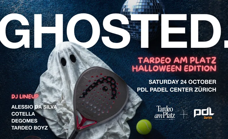 Flyer for TARDEO AM PLATZ - HALLOWEEN EDITION