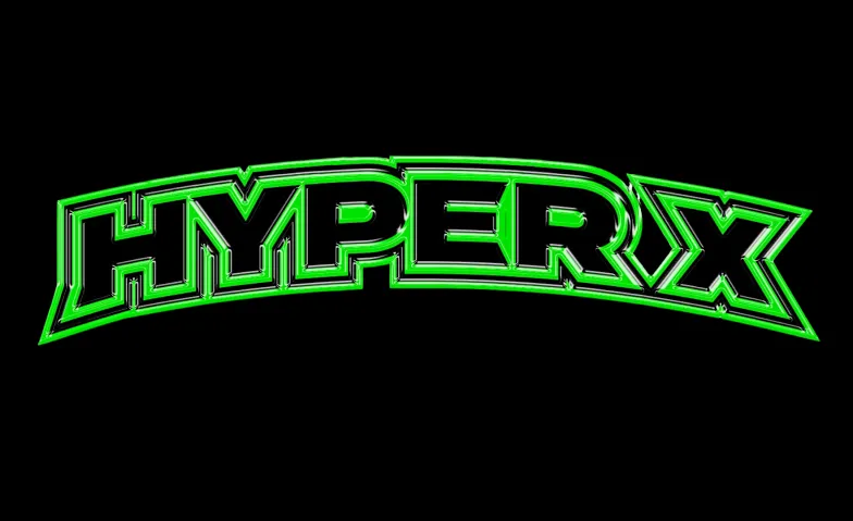 Flyer for HYPER X w/ George Radsport - Kugl St.Gallen