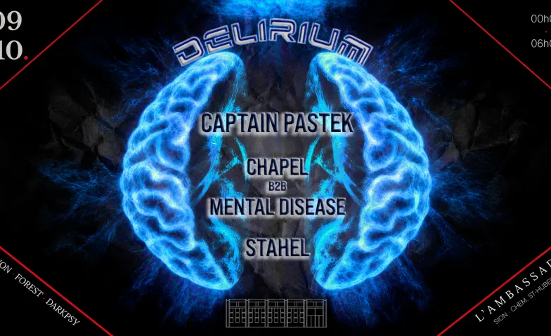 Flyer for DELIRIUM