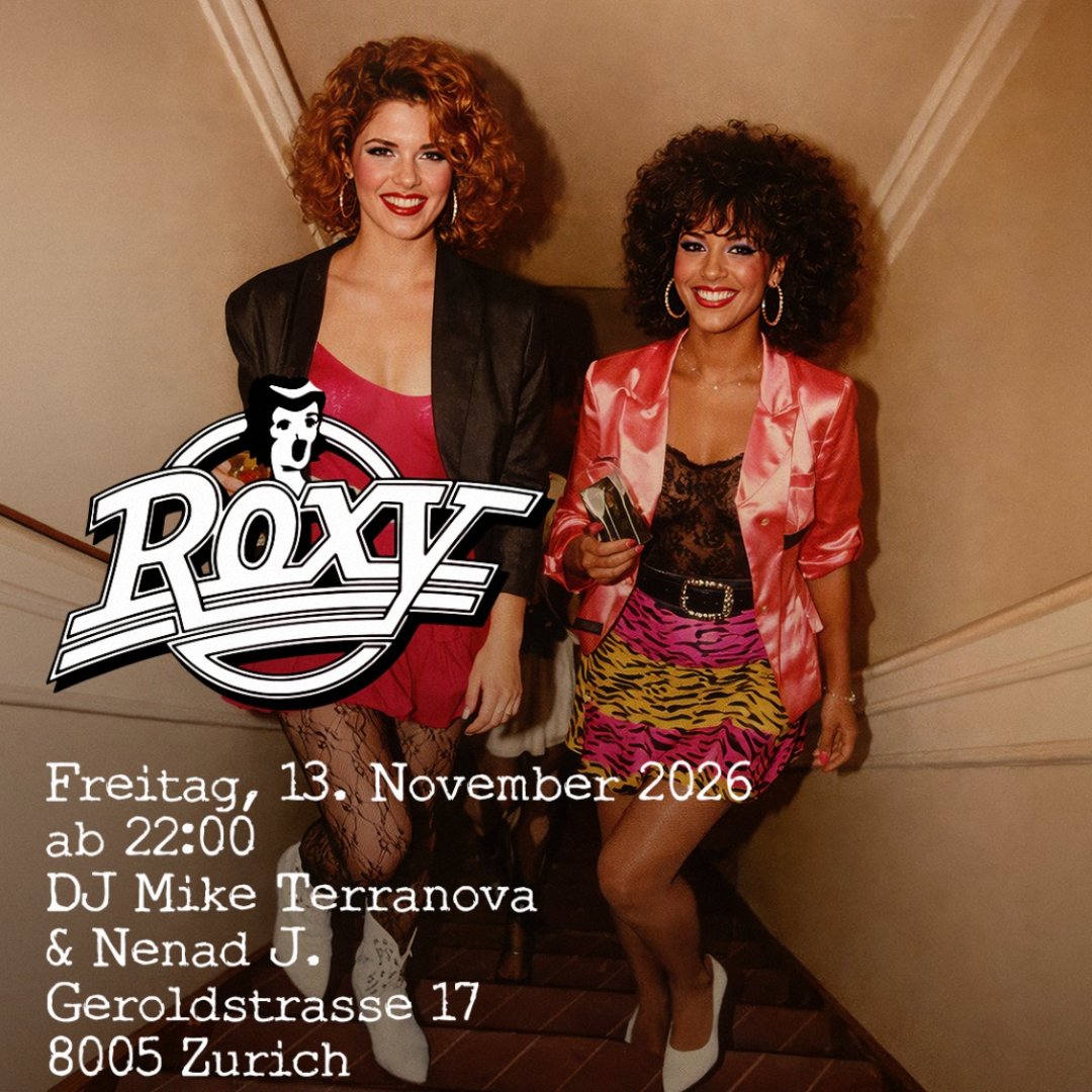 Flyer for Roxy