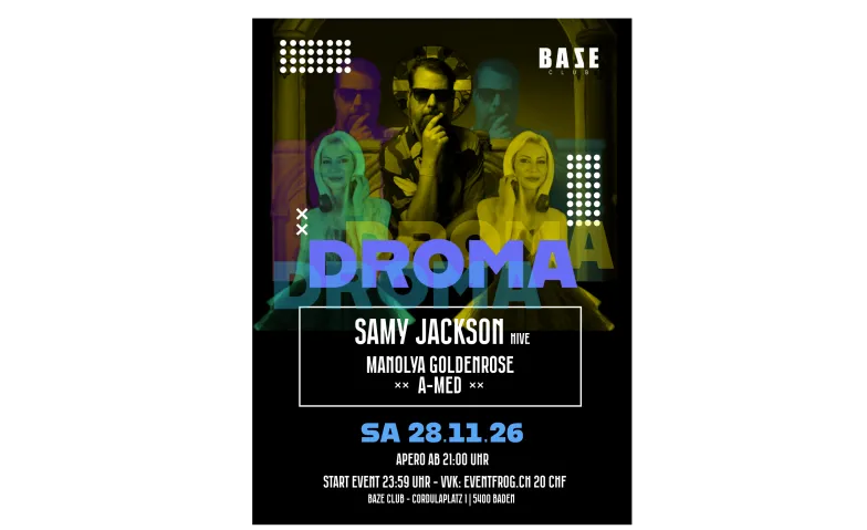 Flyer for DROMA