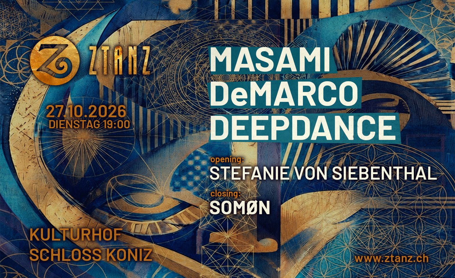 Flyer for ZtanZ – Zischtig Rave