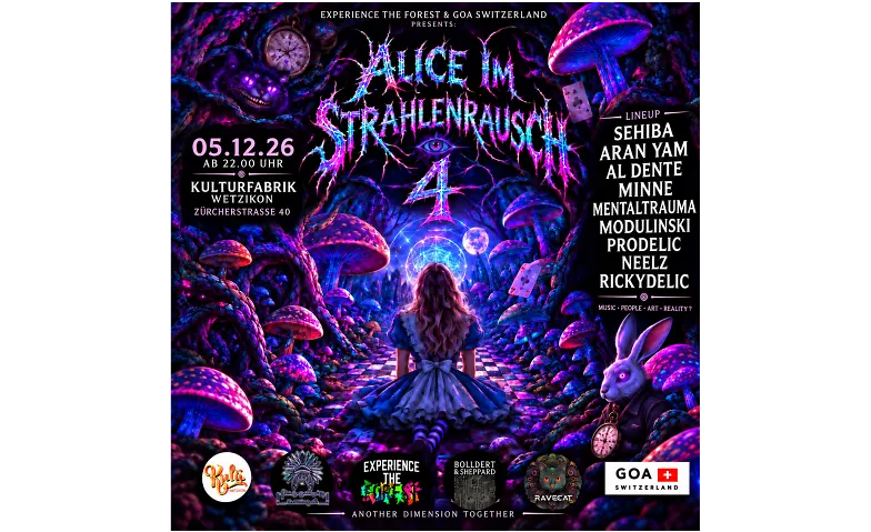 Flyer for Alice Im Strahlenrausch 4