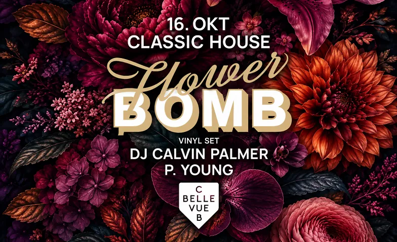 Flyer for FLOWER BOMB
