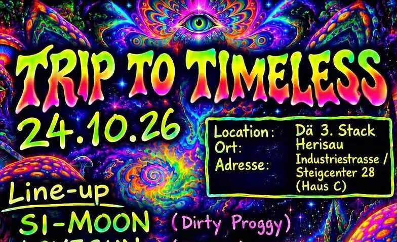 Flyer for Trip To Timeless
