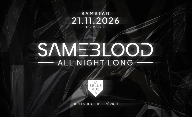Flyer for SAMEBLOOD: ALL NIGHT LONG