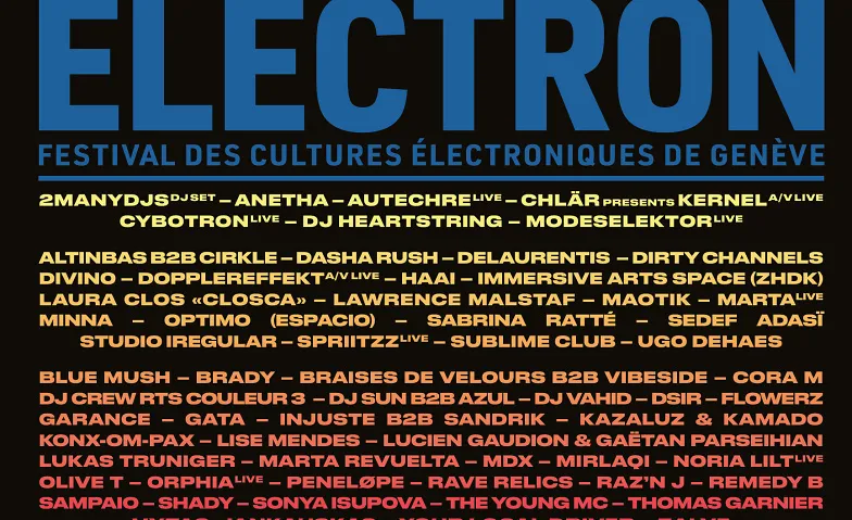 Flyer for Electron : Club Culture